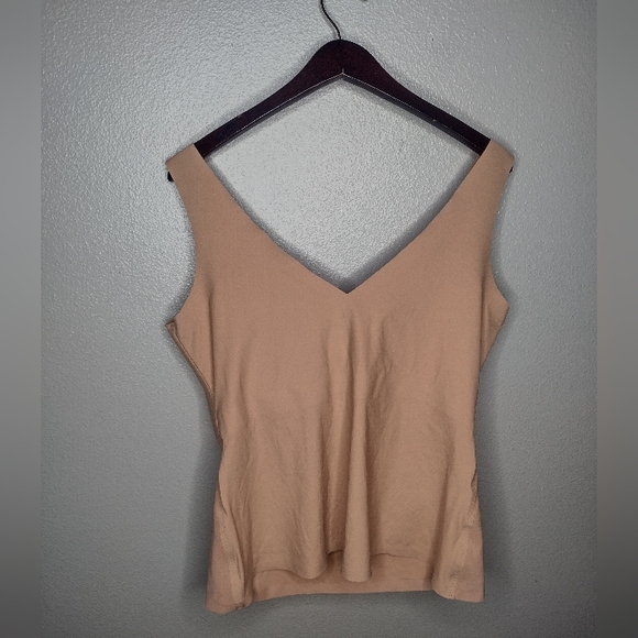 Honeylove Women's Shapewear Sleeveless Smoothing Cami Tank 2X Biege Padded B9 - Picture 3 of 3